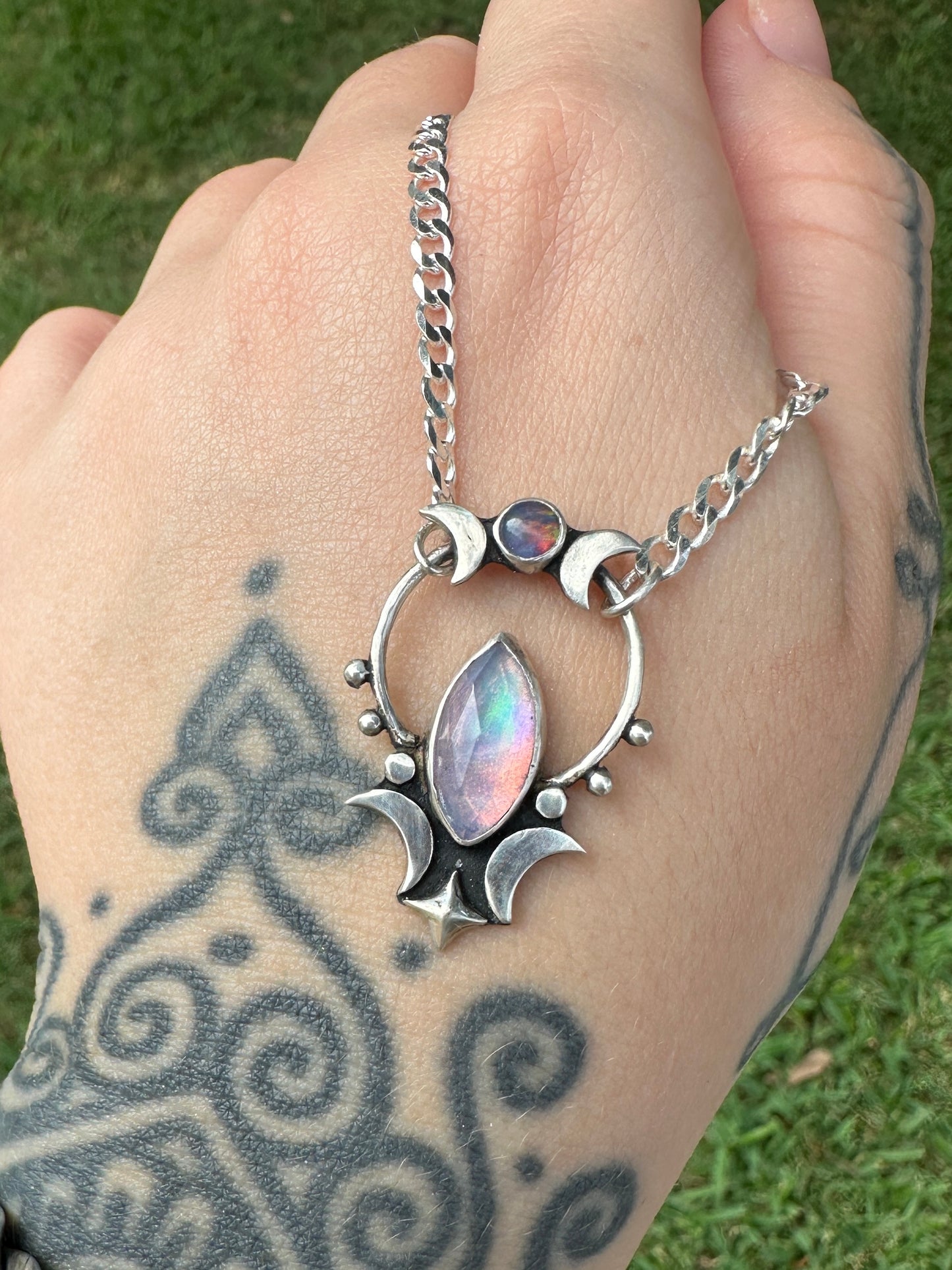 Many moons necklace