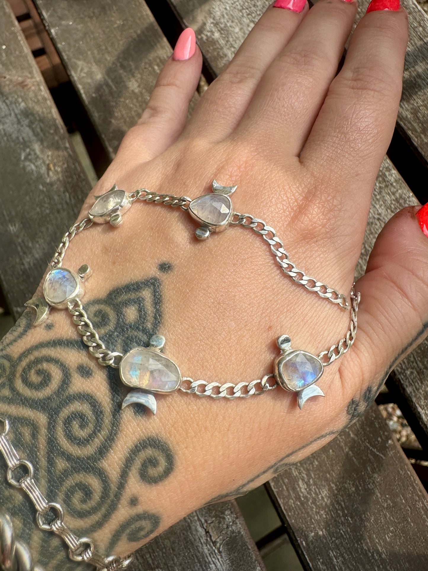 Moonstone bracelet