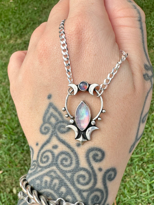 Many moons necklace