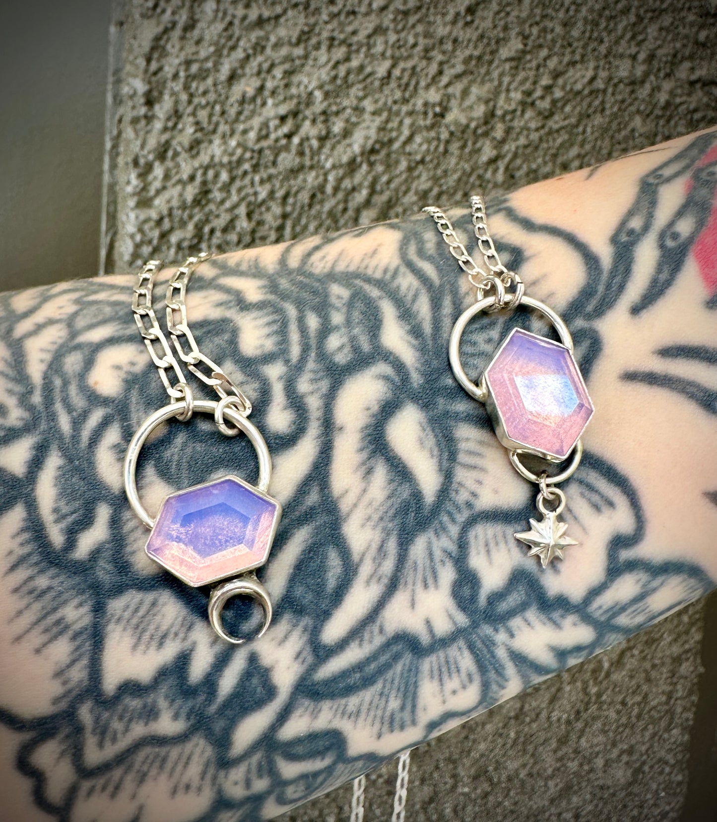 Lavender haze necklace