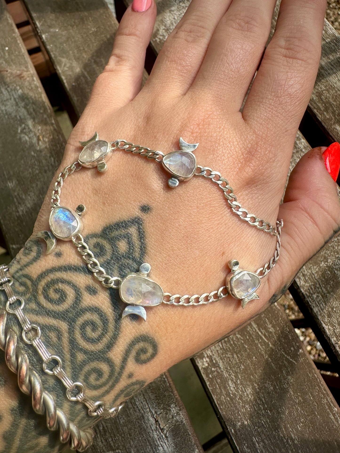 Moonstone bracelet