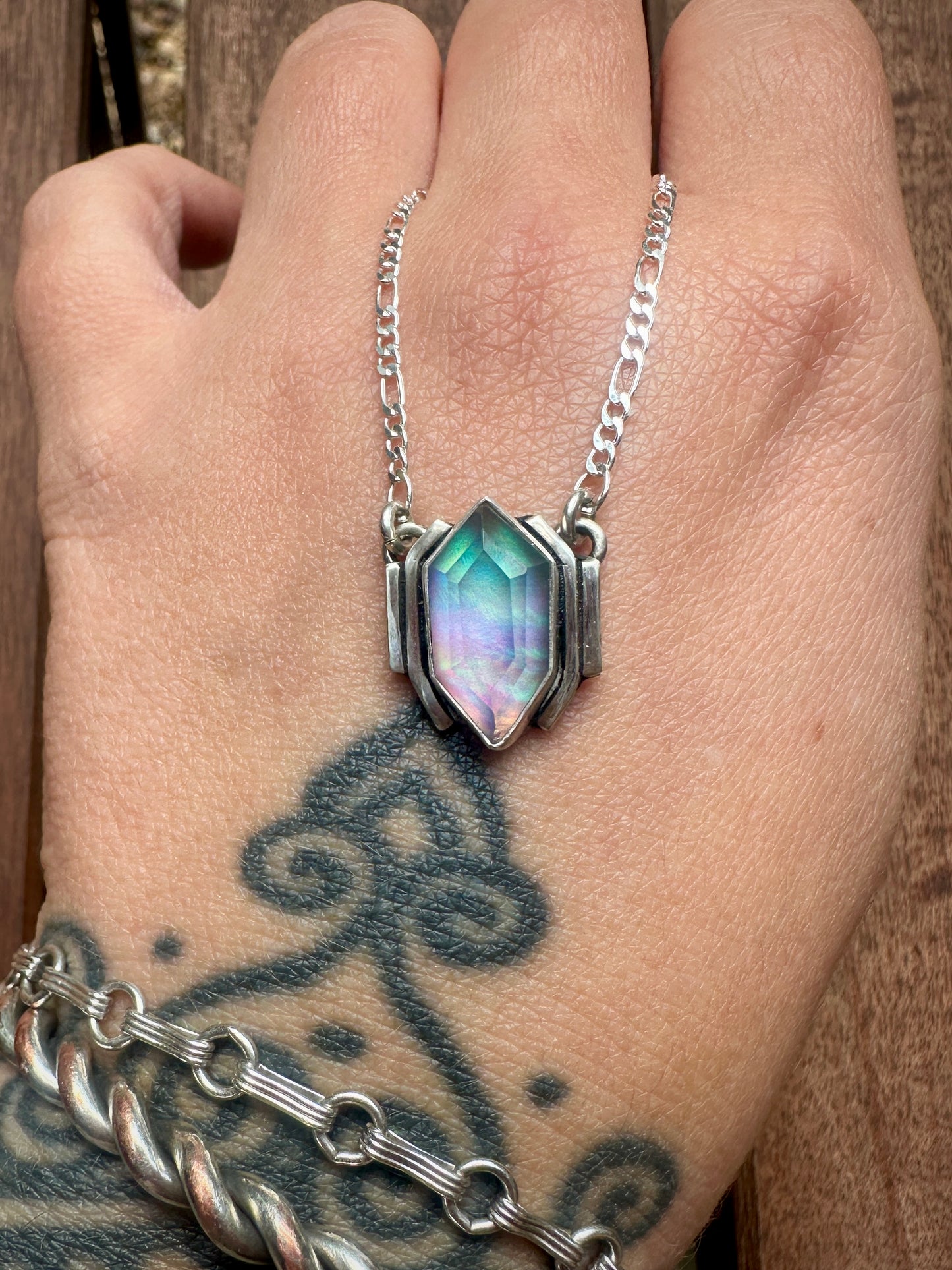 Aura shield necklace