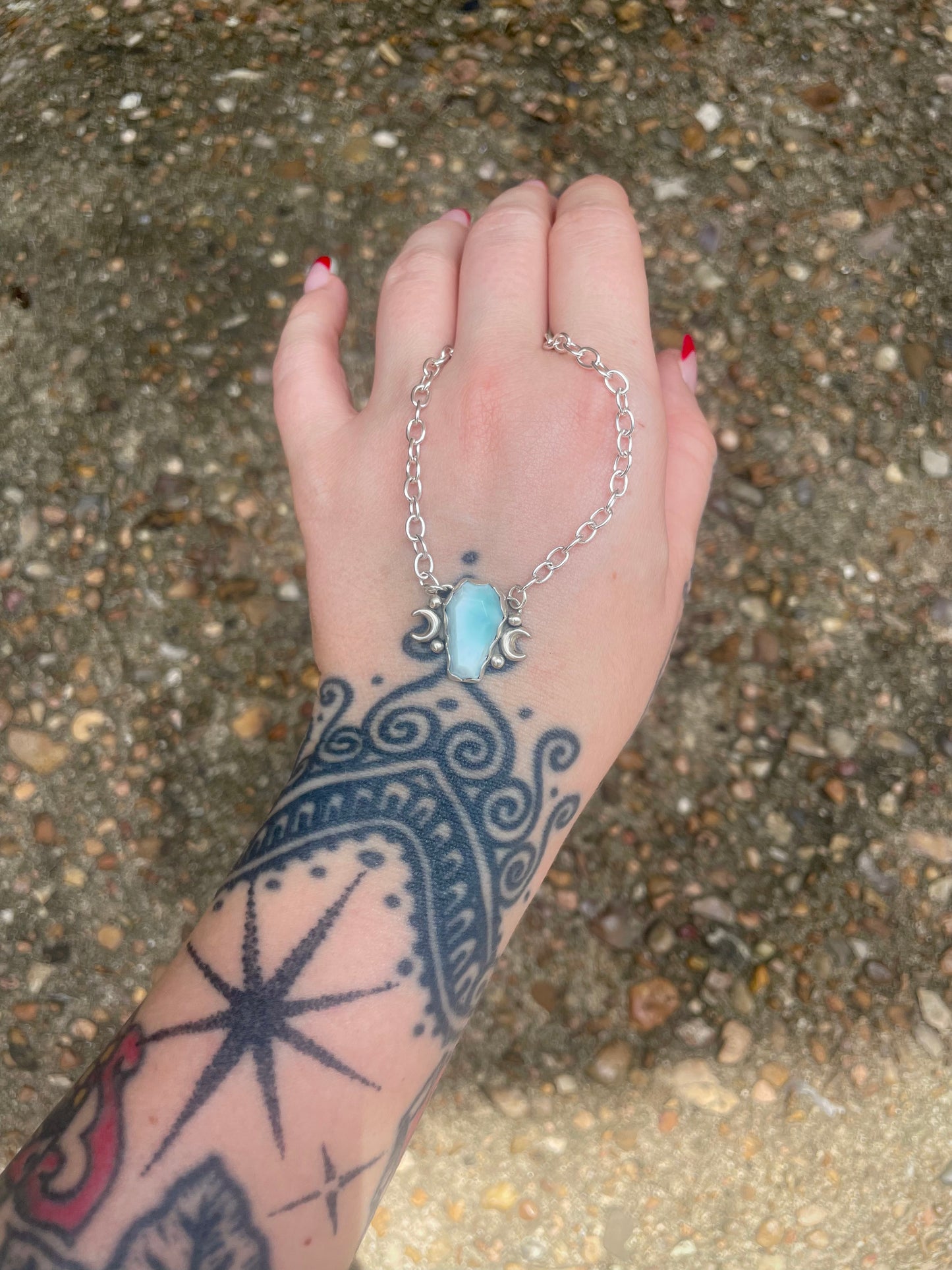 Larimar amulet