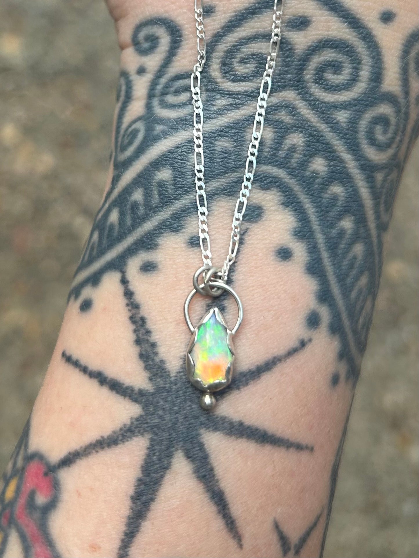 Opal necklace