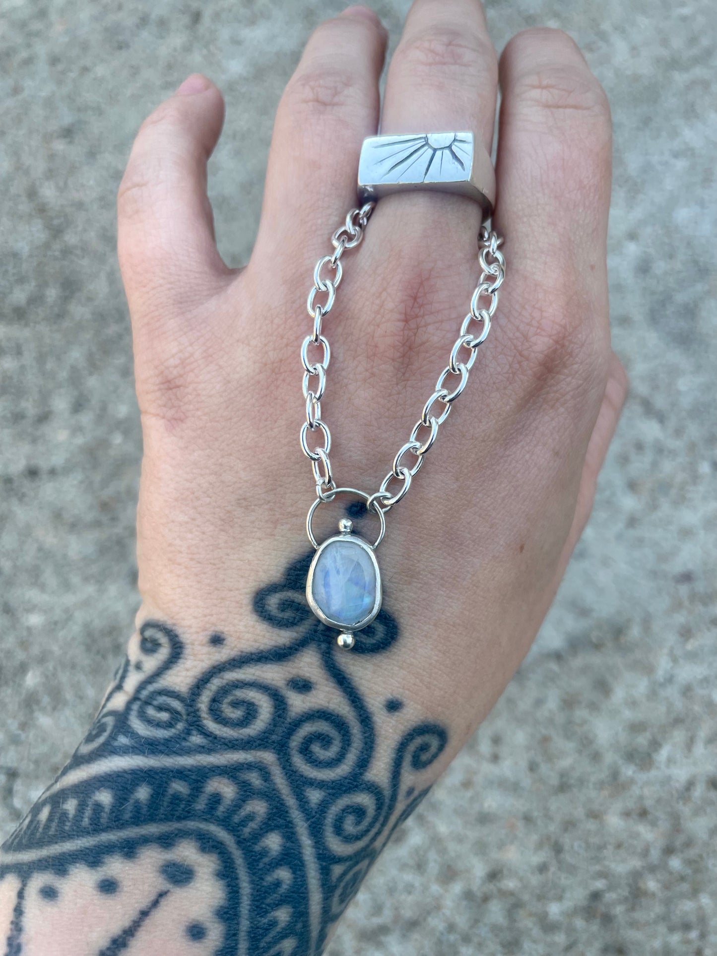 Moonstone amulet