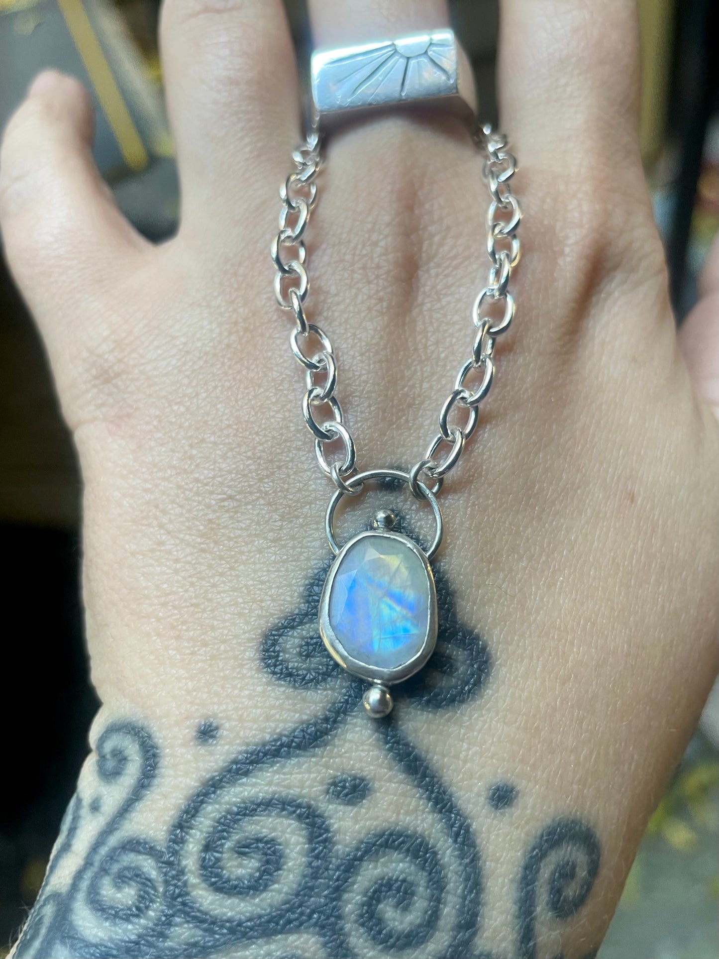 Moonstone amulet