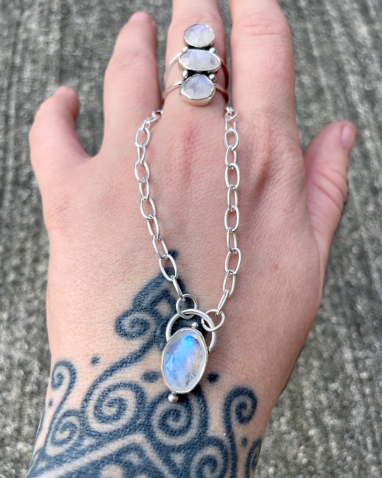 Moonstone amulet